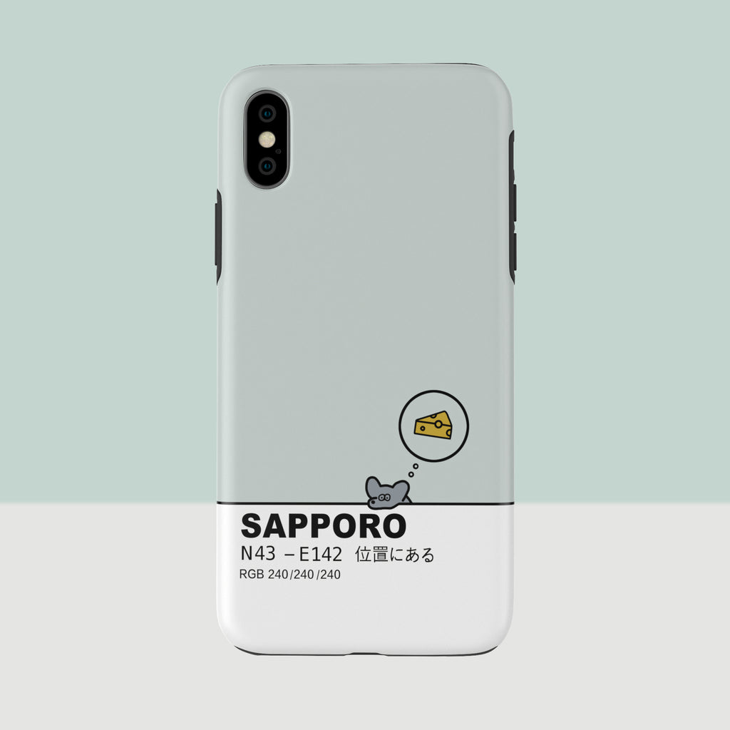 SAPPORO - iPhone XS - CaseIsMyLife