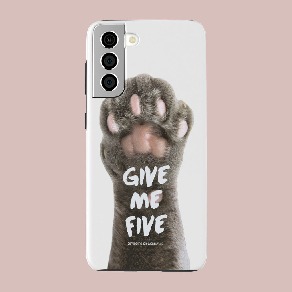 Stay Paw-sitive - Galaxy S21 - CaseIsMyLife