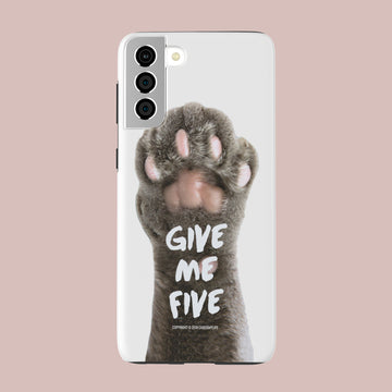 Stay Paw-sitive - Galaxy S21 Plus - CaseIsMyLife
