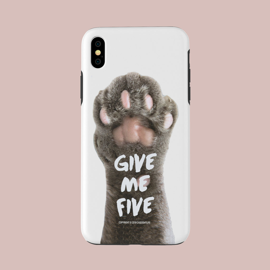 Stay Paw-sitive - iPhone XS MAX - CaseIsMyLife
