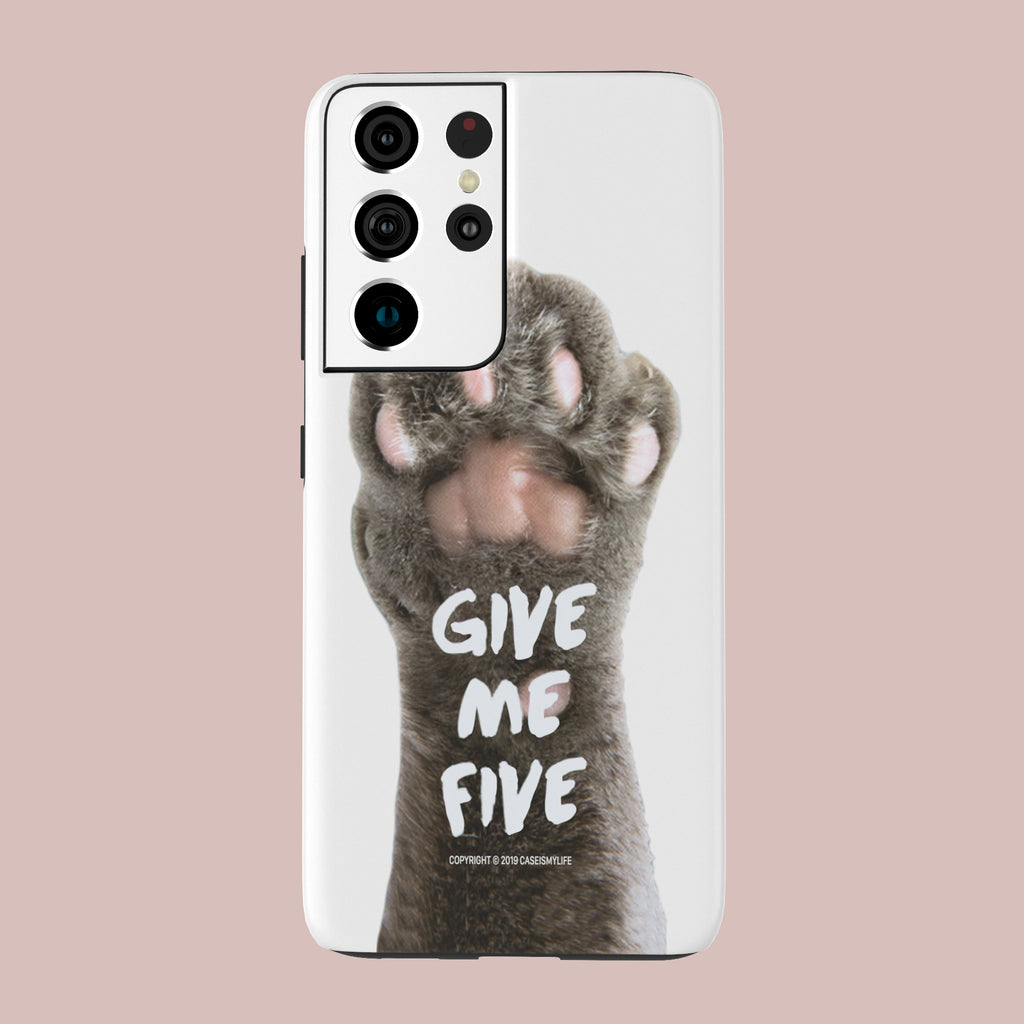 Stay Paw-sitive - Galaxy S21 Ultra - CaseIsMyLife