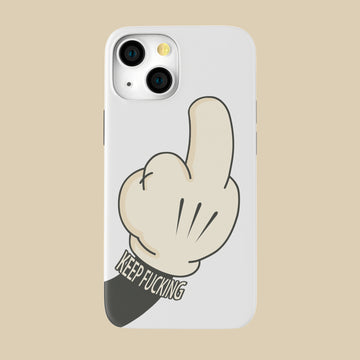 Flip the Bird - iPhone 13 Mini - CaseIsMyLife