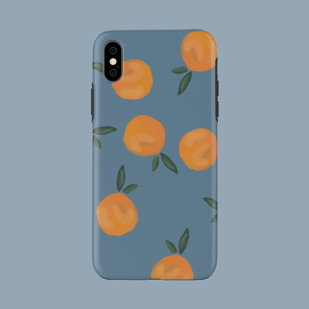 Vintage Orange - iPhone XS - CaseIsMyLife