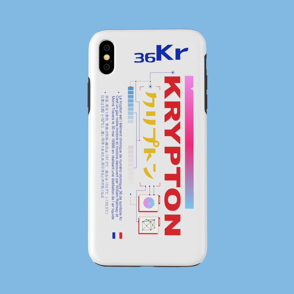 Krypton Beacon - iPhone XS MAX - CaseIsMyLife