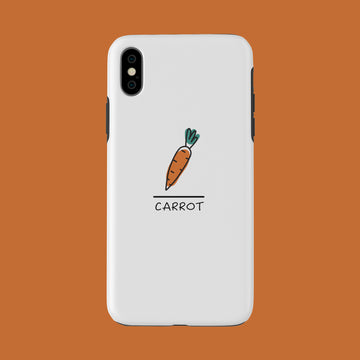 Carrot Gold - iPhone X - CaseIsMyLife