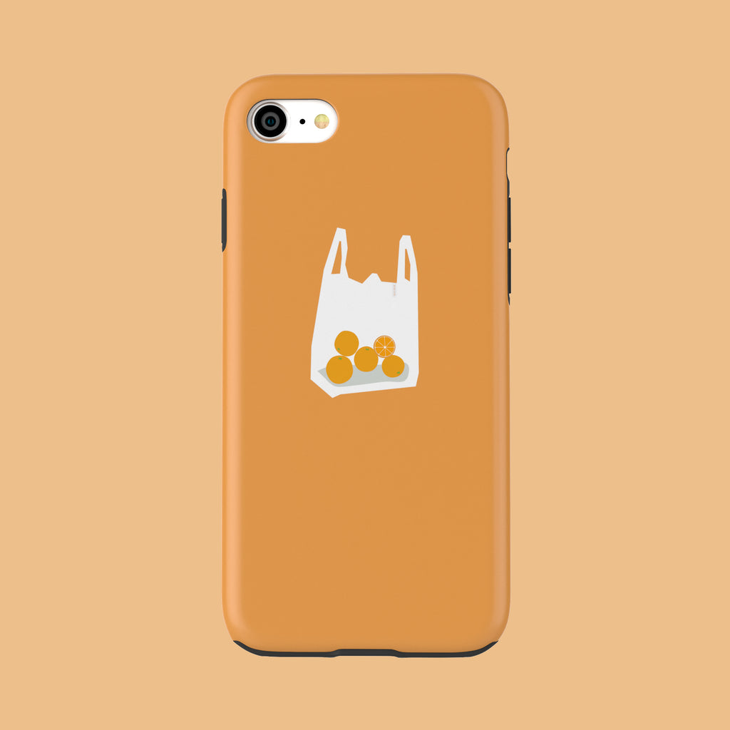 Orange - iPhone 7 - CaseIsMyLife