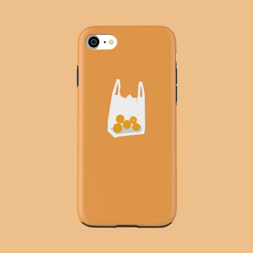 Orange - iPhone 8 - CaseIsMyLife