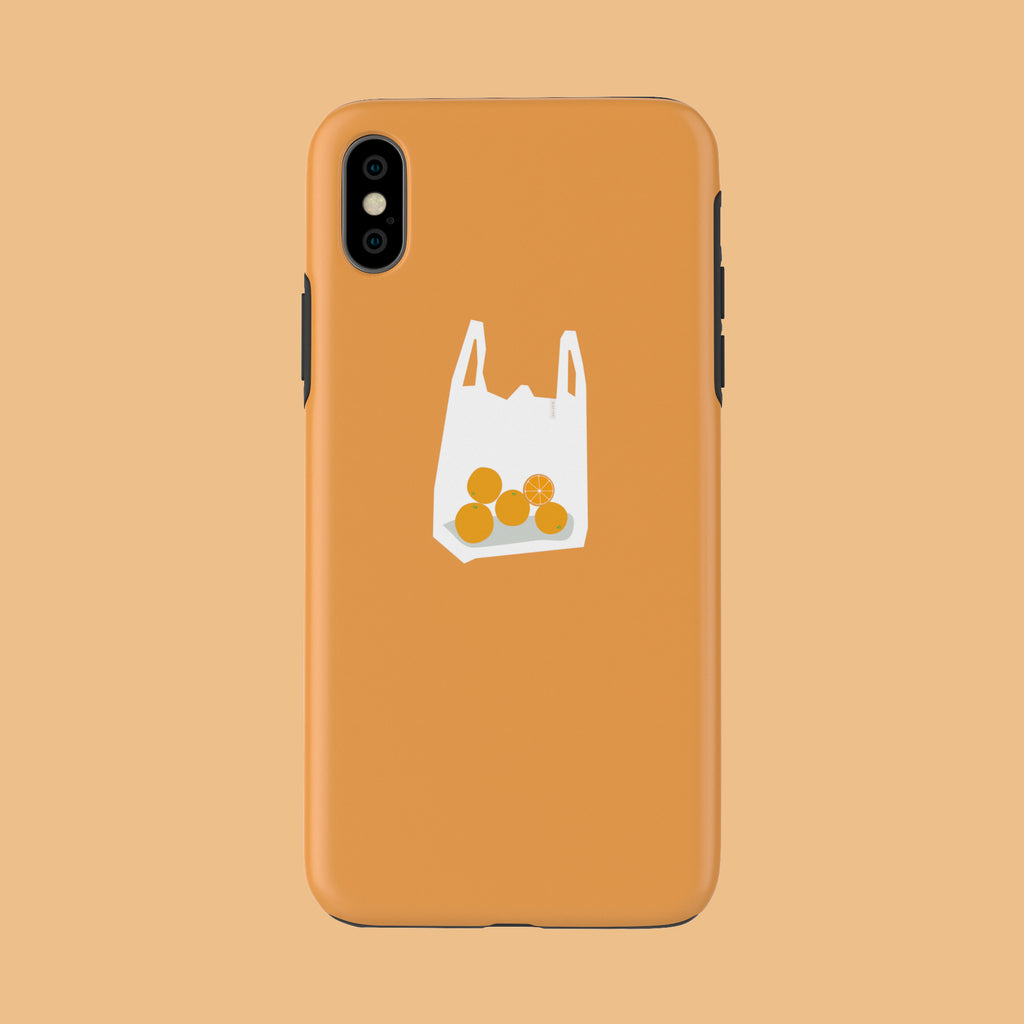 Orange - iPhone XS - CaseIsMyLife