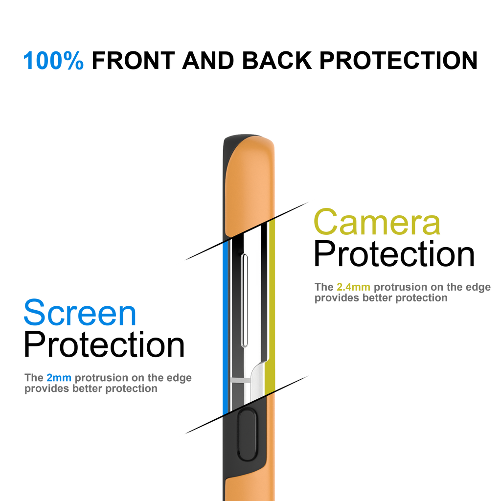 Orange - Galaxy S21 - CaseIsMyLife