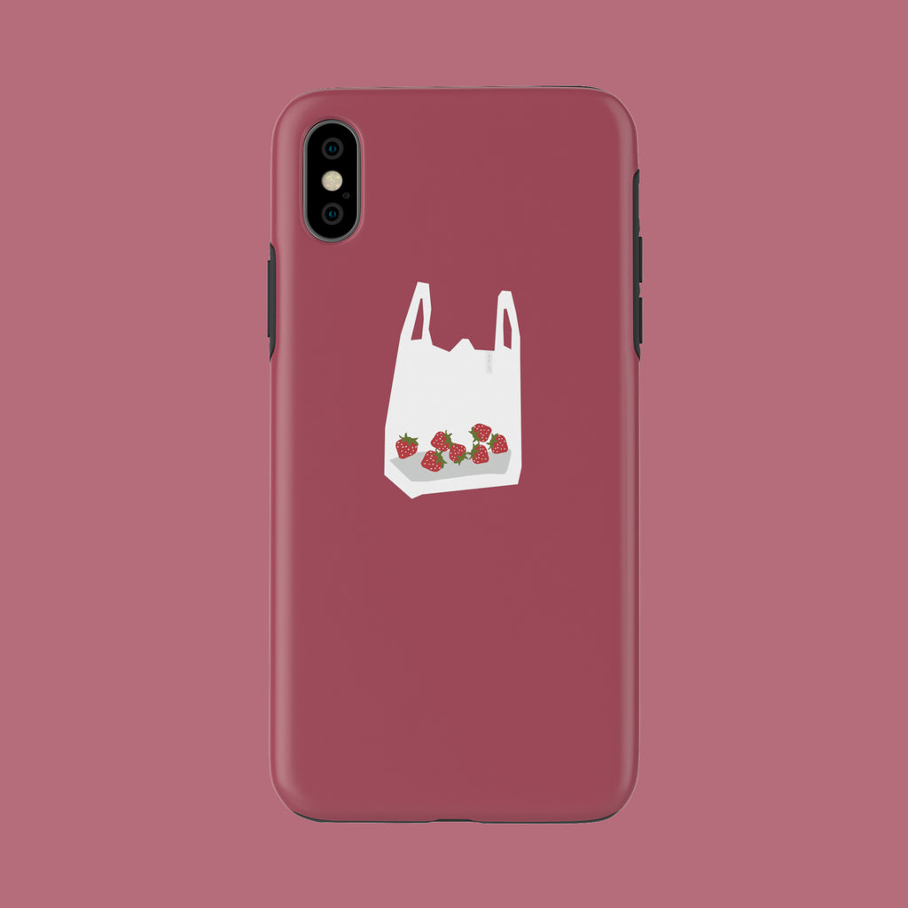 Strawberry - iPhone XS - CaseIsMyLife