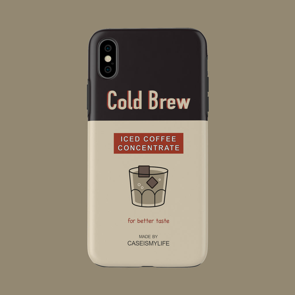 Cold Brew Coffee - iPhone X - CaseIsMyLife
