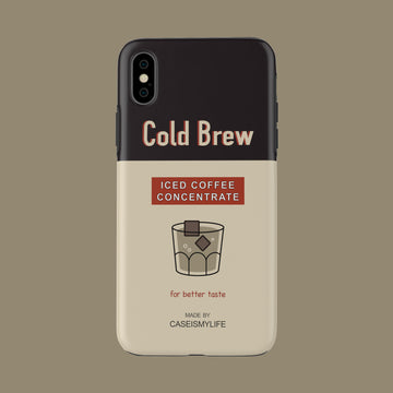 Cold Brew Coffee - iPhone XS - CaseIsMyLife