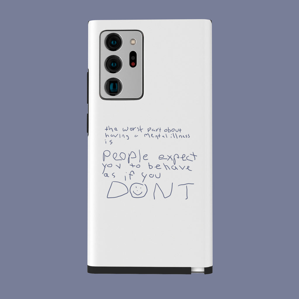 Mental Health is Real - Galaxy Note 20 Ultra - CaseIsMyLife