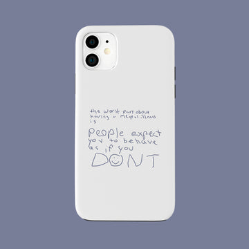 Mental Health is Real - iPhone 11 - CaseIsMyLife