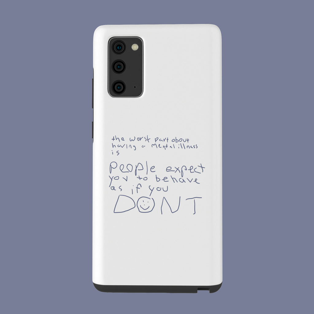 Mental Health is Real - Galaxy Note 20 - CaseIsMyLife