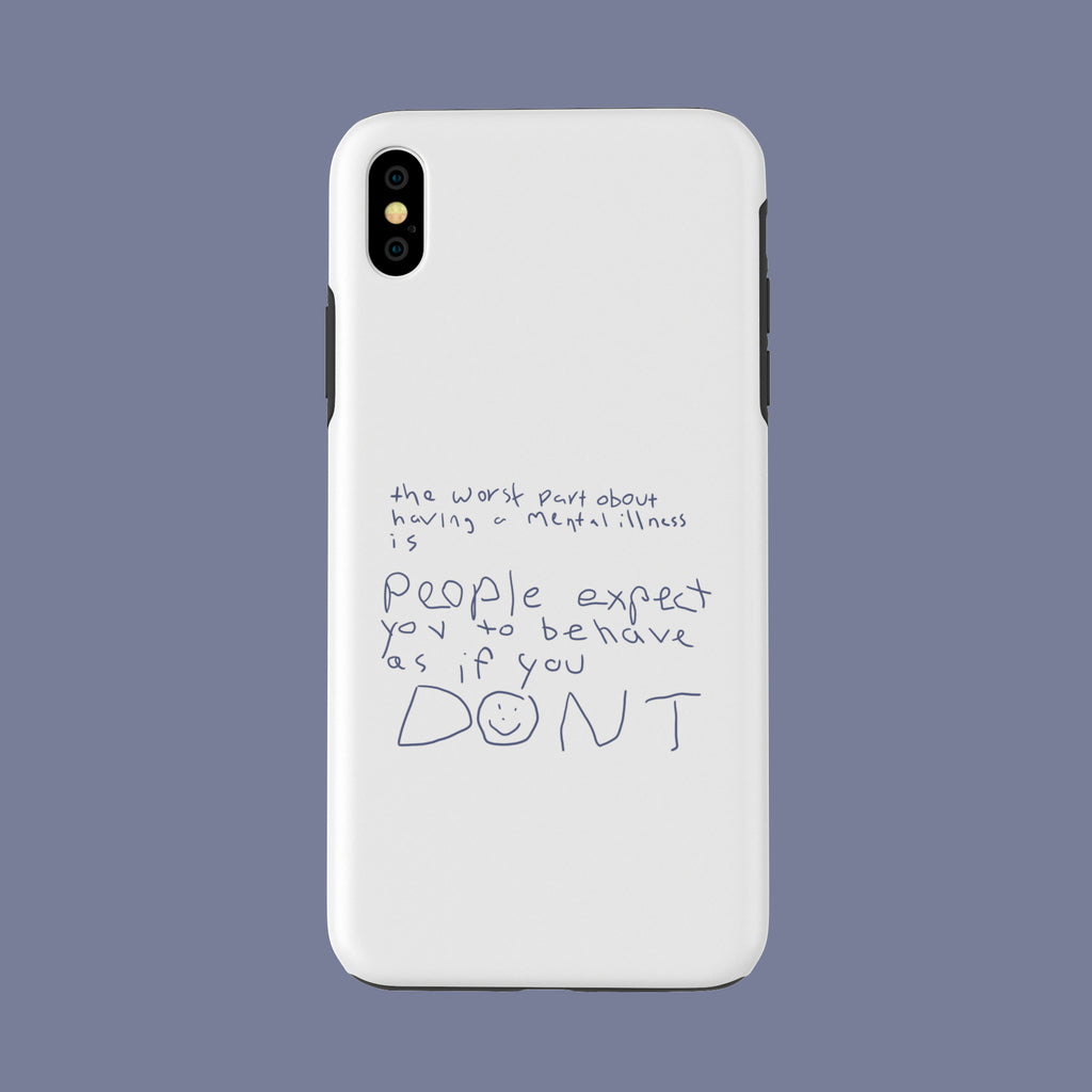 Mental Health is Real - iPhone XS MAX - CaseIsMyLife