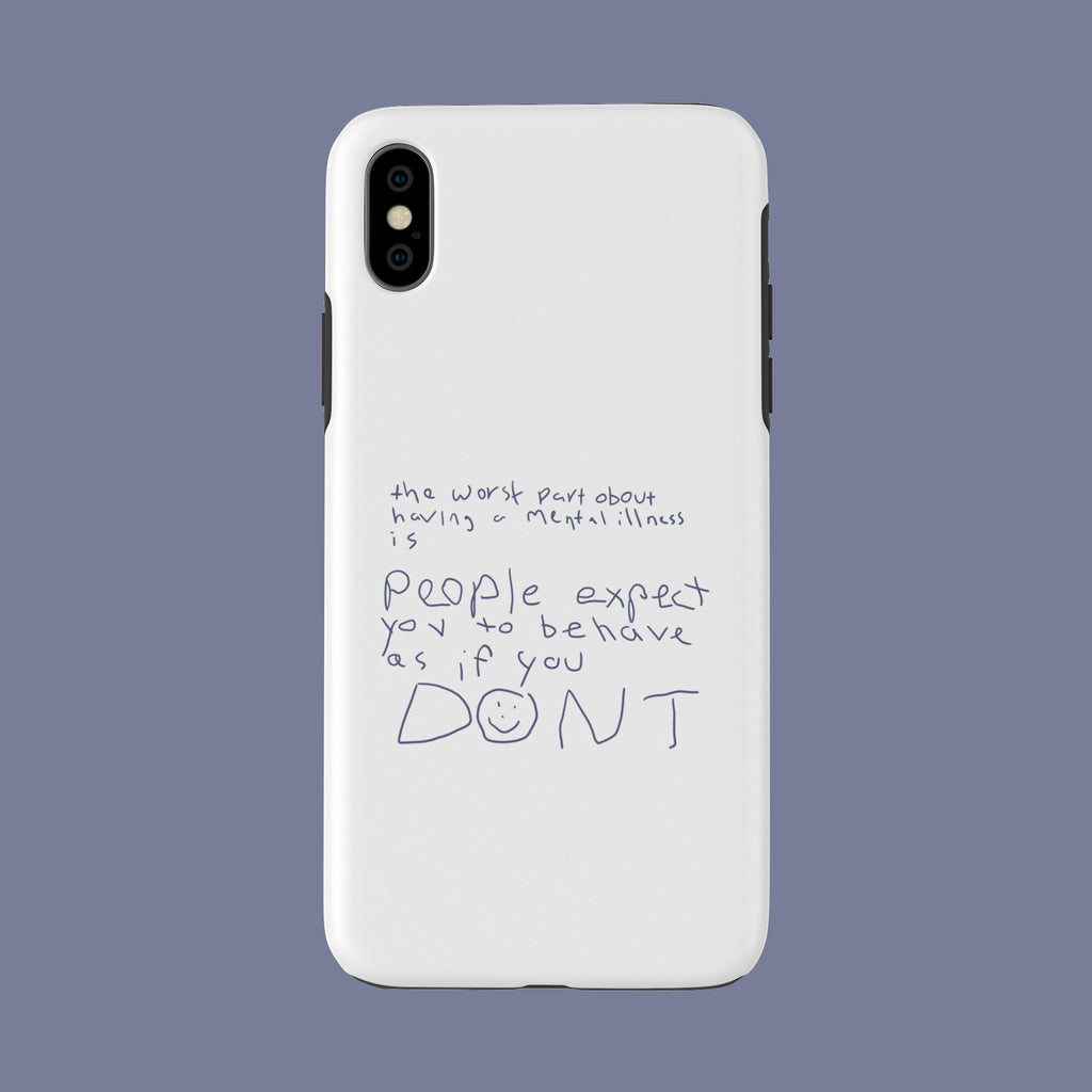 Mental Health is Real - iPhone X - CaseIsMyLife