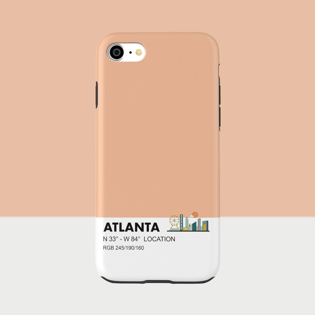 ATLANTA - iPhone SE 2020 - CaseIsMyLife