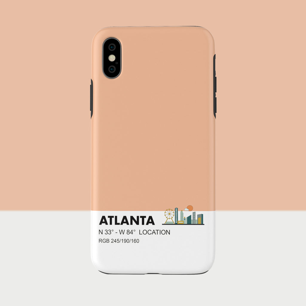 ATLANTA - iPhone XS - CaseIsMyLife