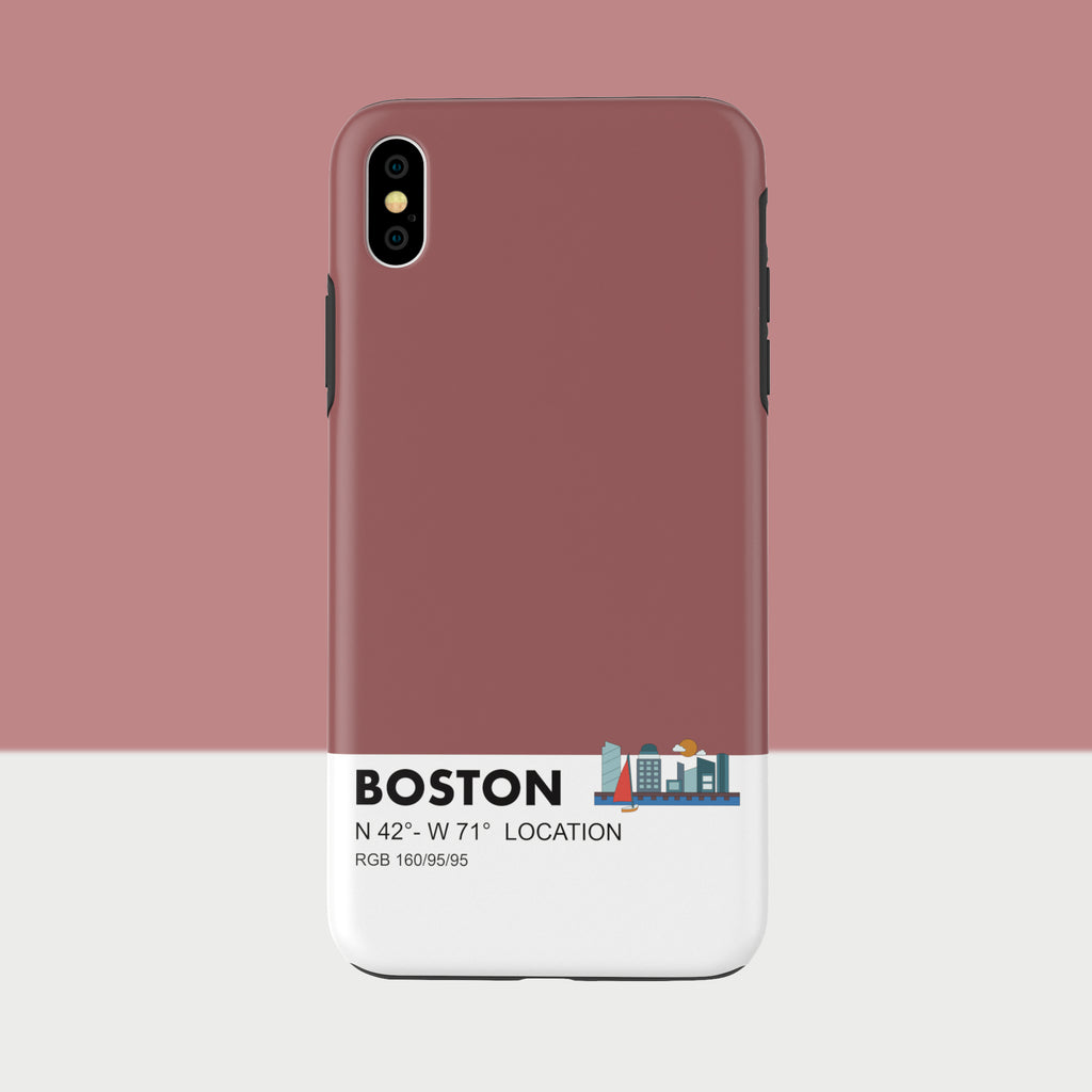 BOSTON - iPhone XS MAX - CaseIsMyLife