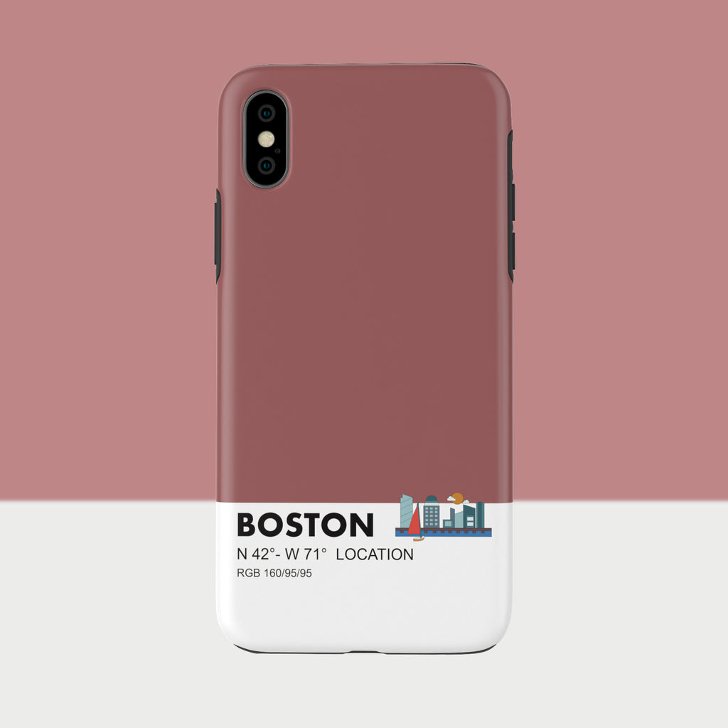 BOSTON - iPhone XS - CaseIsMyLife