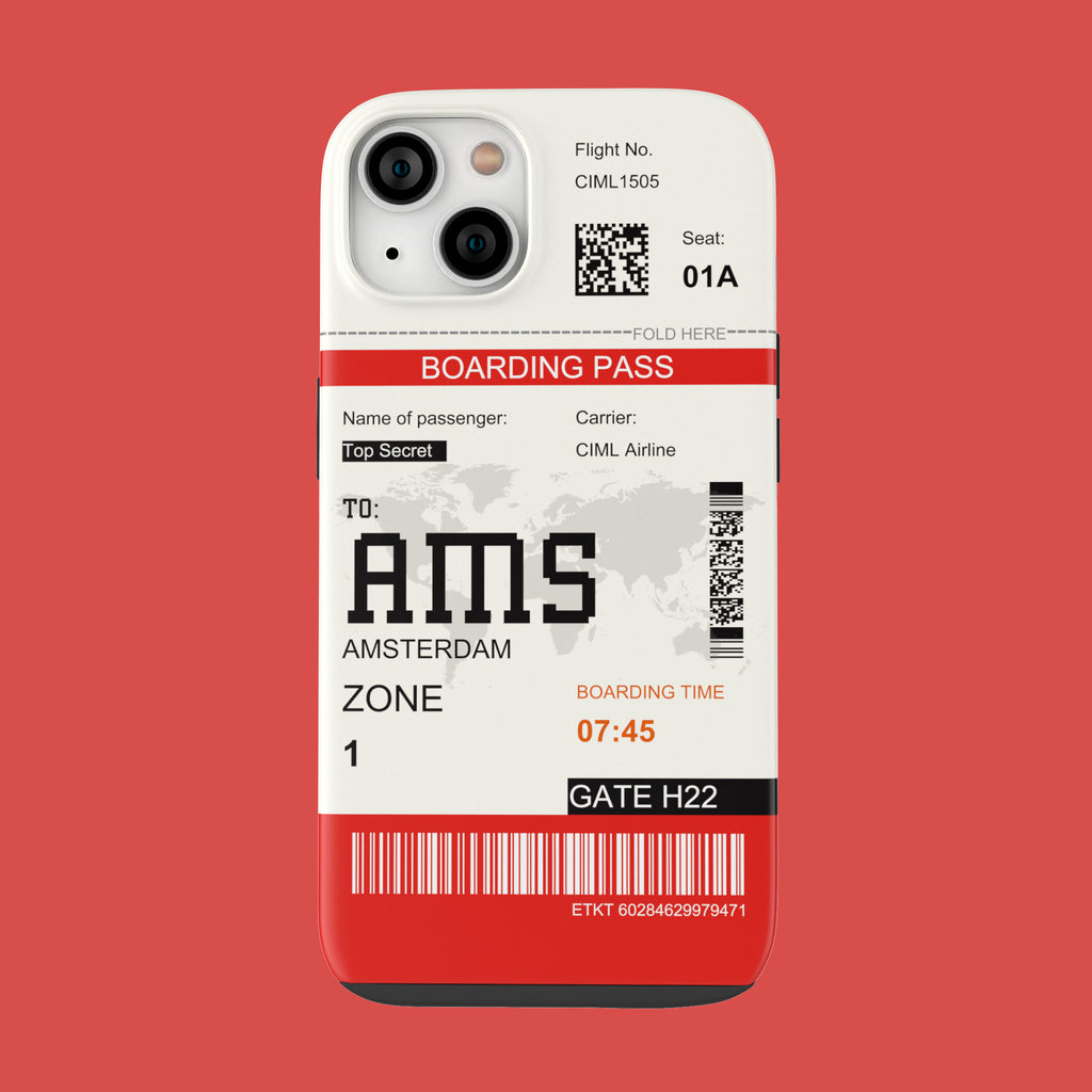 Amsterdam-AMS - iPhone 14 - CaseIsMyLife