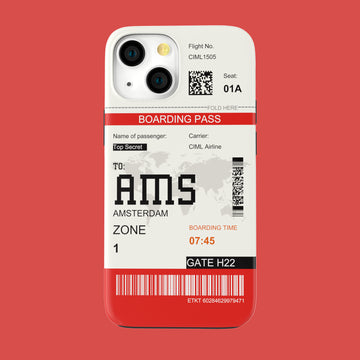 Amsterdam-AMS - iPhone 13 Mini - CaseIsMyLife