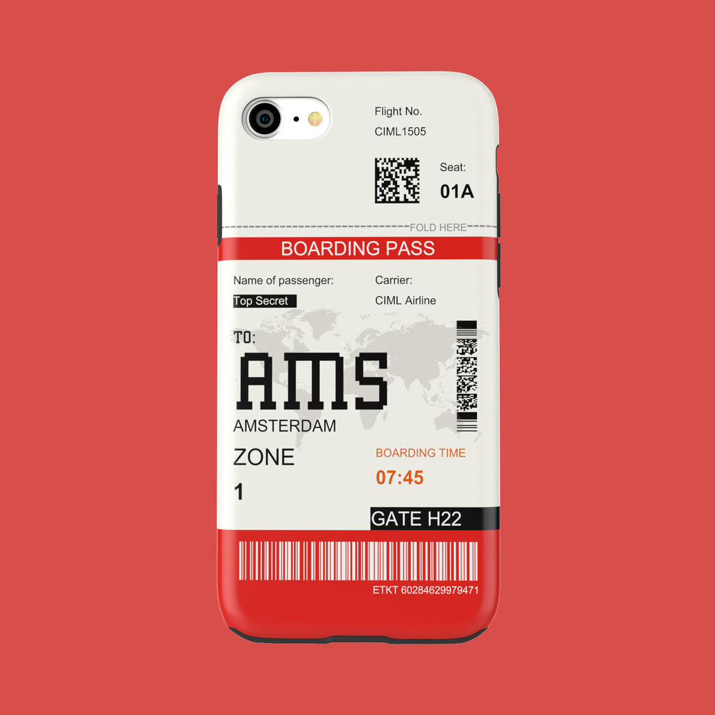 Amsterdam-AMS - iPhone 7 - CaseIsMyLife