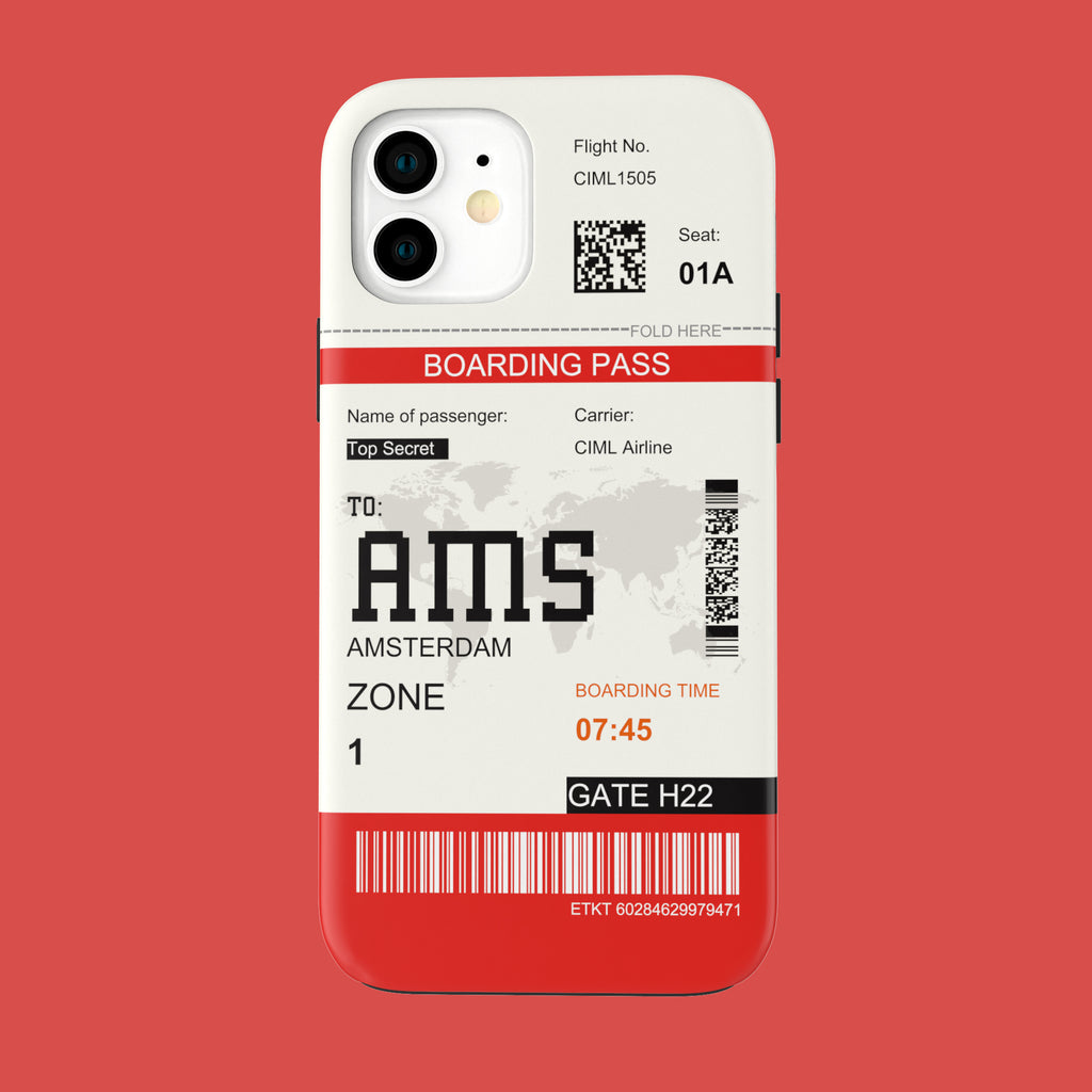 Amsterdam-AMS - iPhone 12 - CaseIsMyLife