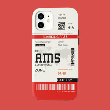 Amsterdam-AMS - iPhone 12 - CaseIsMyLife