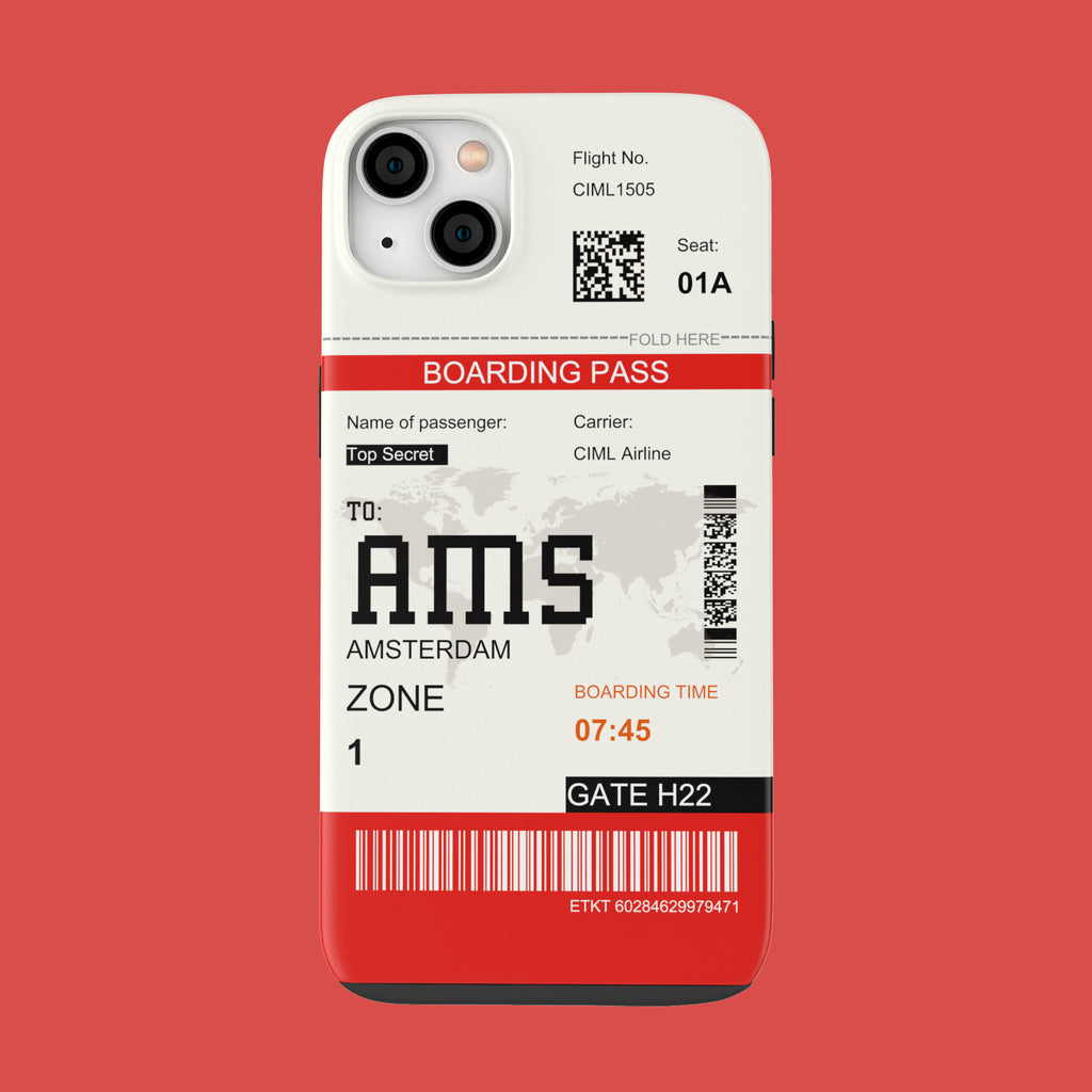 Amsterdam-AMS - iPhone 14 Plus - CaseIsMyLife