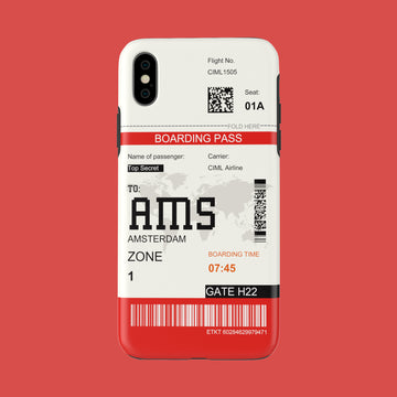 Amsterdam-AMS - iPhone X - CaseIsMyLife