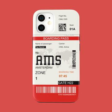 Amsterdam-AMS - iPhone 12 Mini - CaseIsMyLife