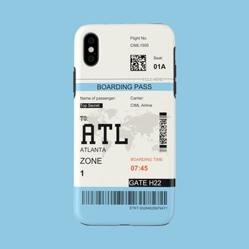 Atlanta-ATL - iPhone XS - CaseIsMyLife