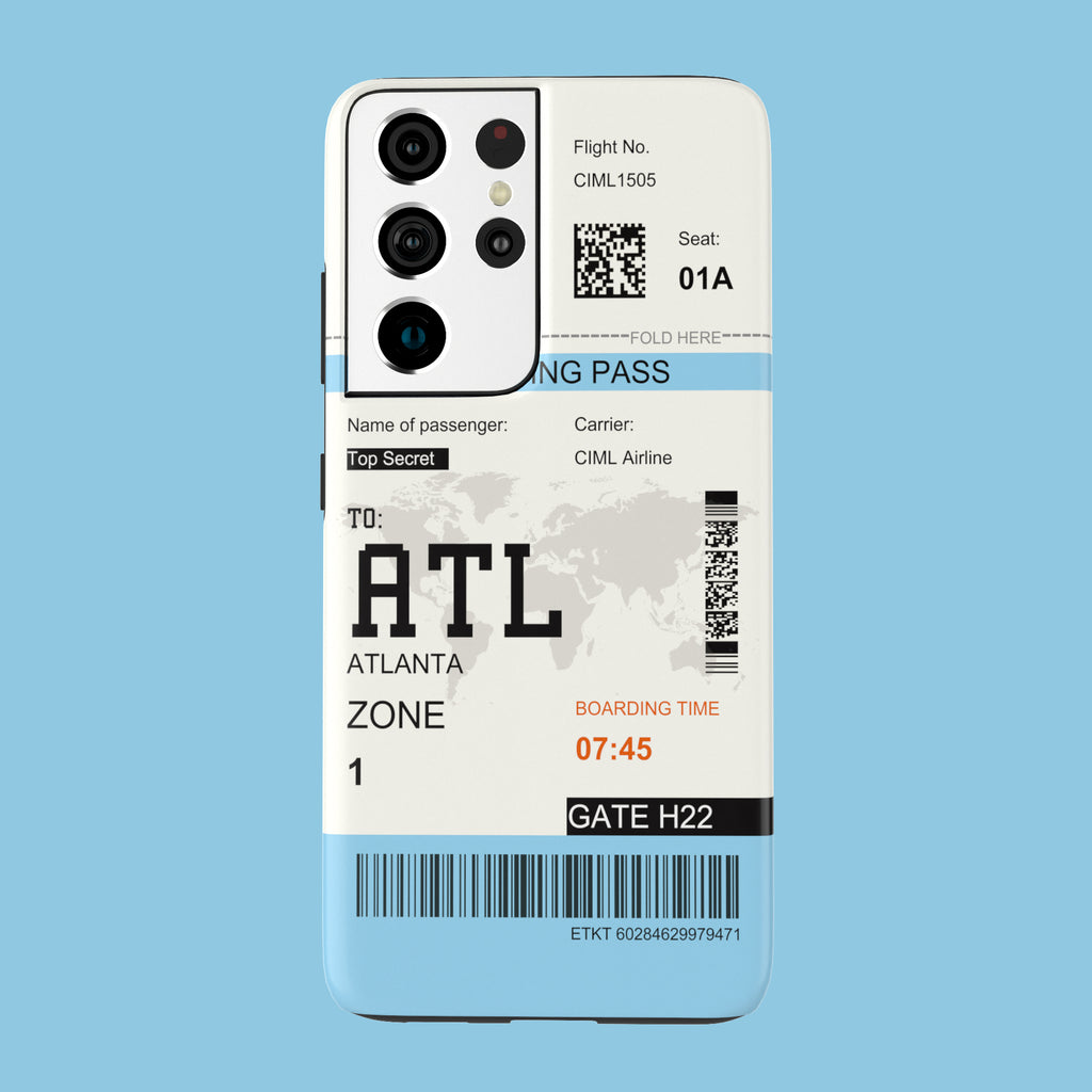 Atlanta-ATL - Galaxy S21 Ultra - CaseIsMyLife