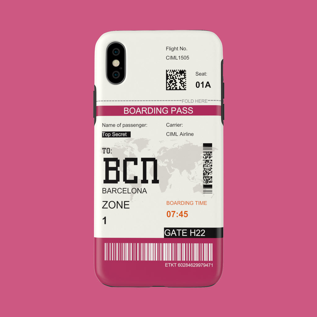 Barcelona-BCN - iPhone XS - CaseIsMyLife