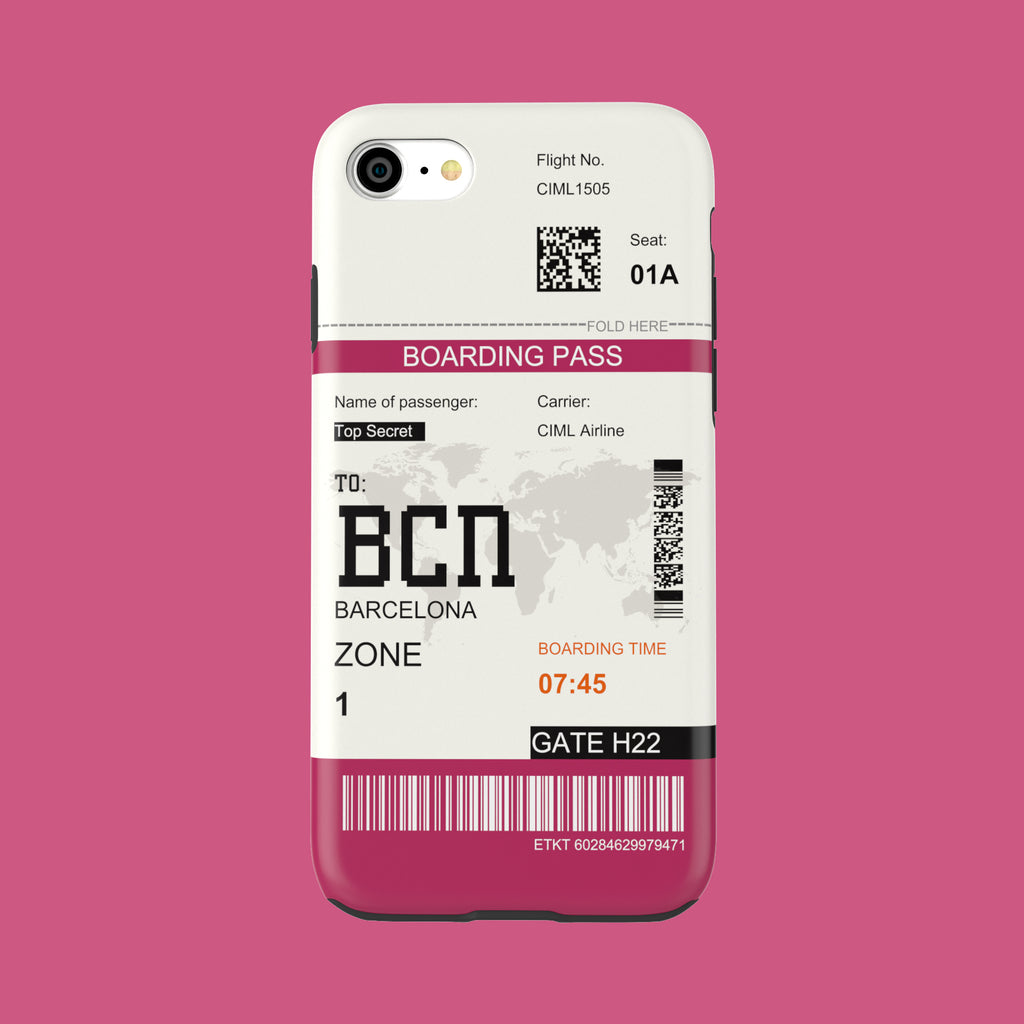 Barcelona-BCN - iPhone 8 - CaseIsMyLife