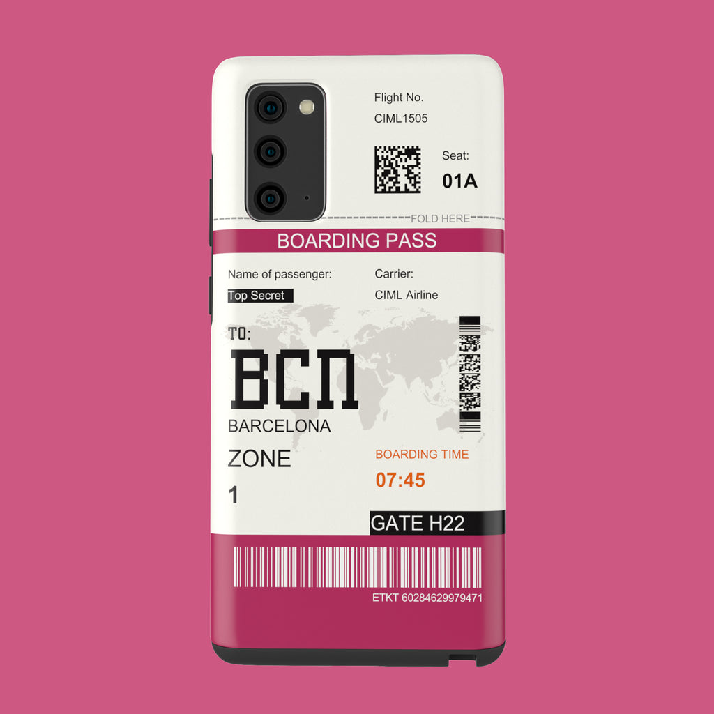 Barcelona-BCN - Galaxy Note 20 - CaseIsMyLife