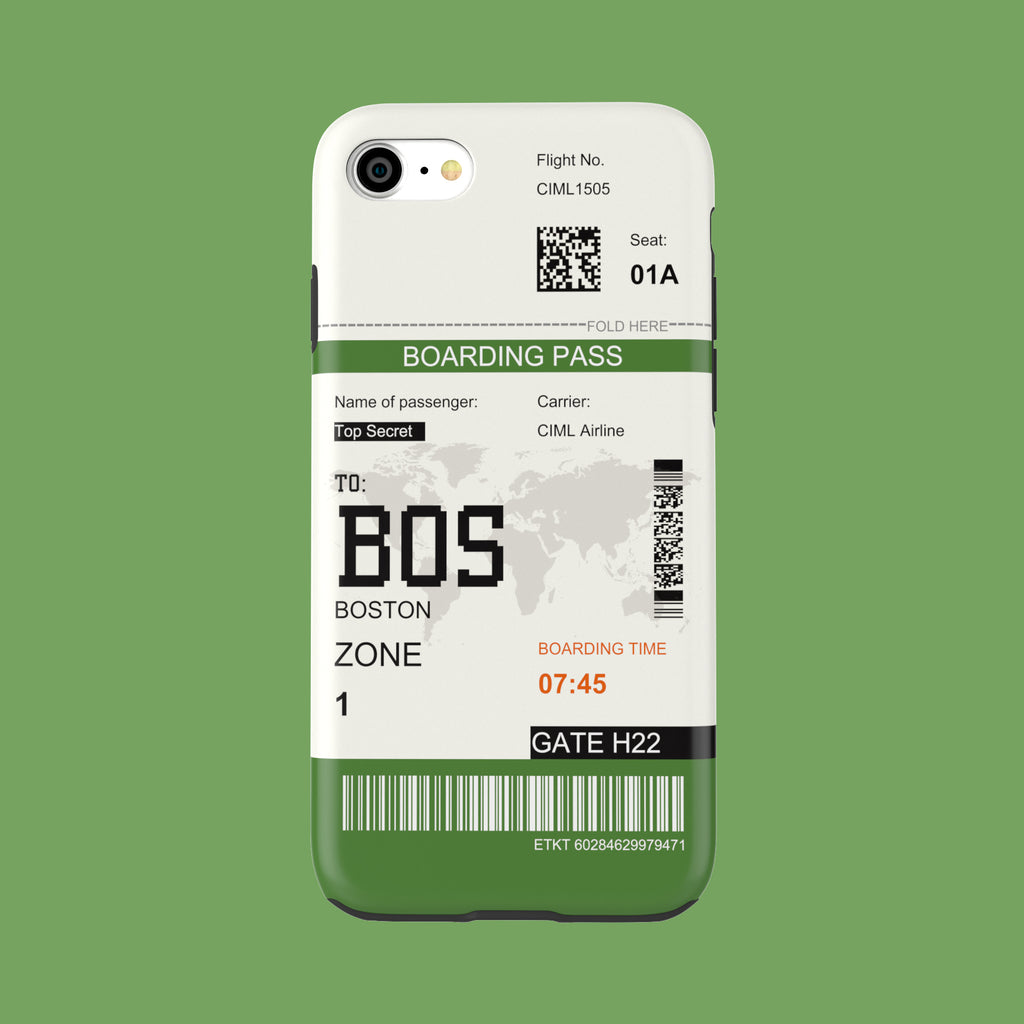 Boston-BOS - iPhone 7 - CaseIsMyLife