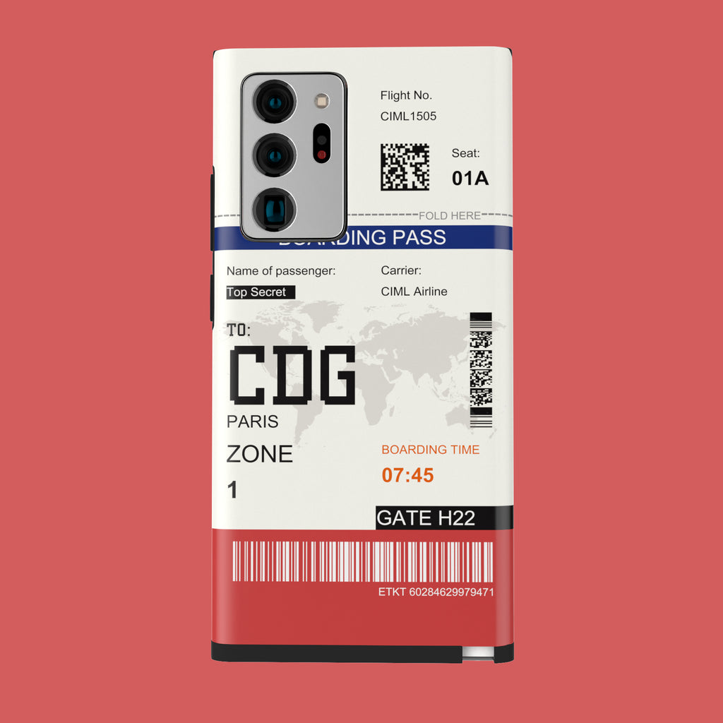 Paris-CDG - Galaxy Note 20 Ultra - CaseIsMyLife