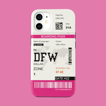Dallas-DFW - iPhone 12 Mini - CaseIsMyLife