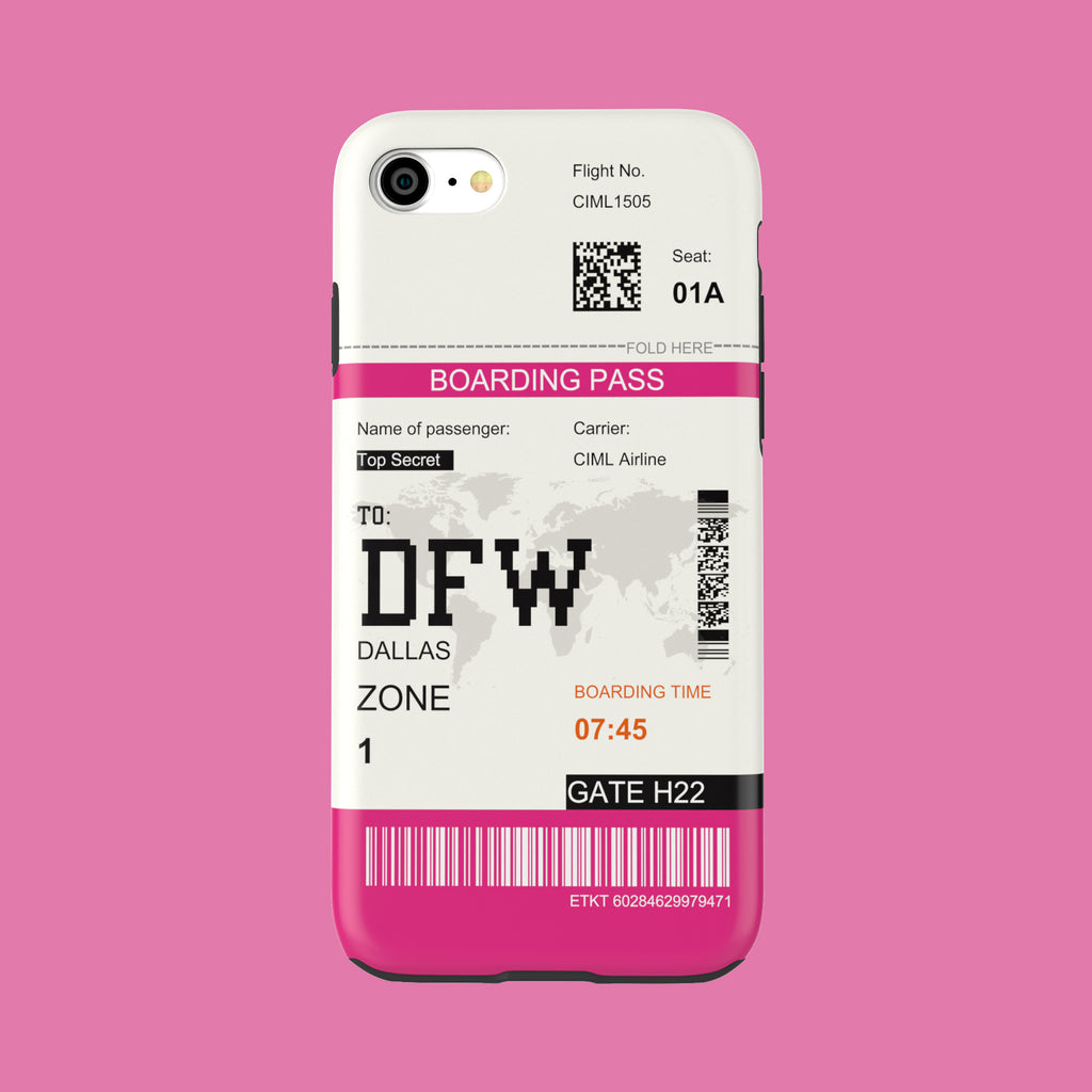 Dallas-DFW - iPhone SE 2020 - CaseIsMyLife