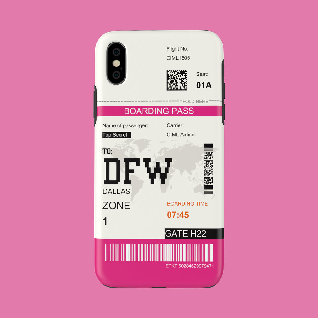 Dallas-DFW - iPhone XS - CaseIsMyLife