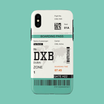 Dubai-DXB - iPhone XS - CaseIsMyLife
