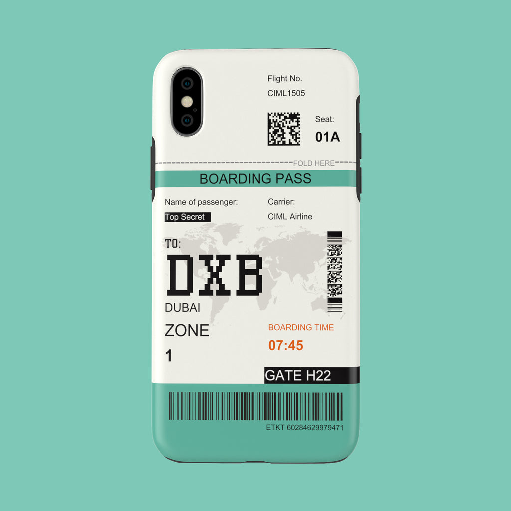 Dubai-DXB - iPhone X - CaseIsMyLife
