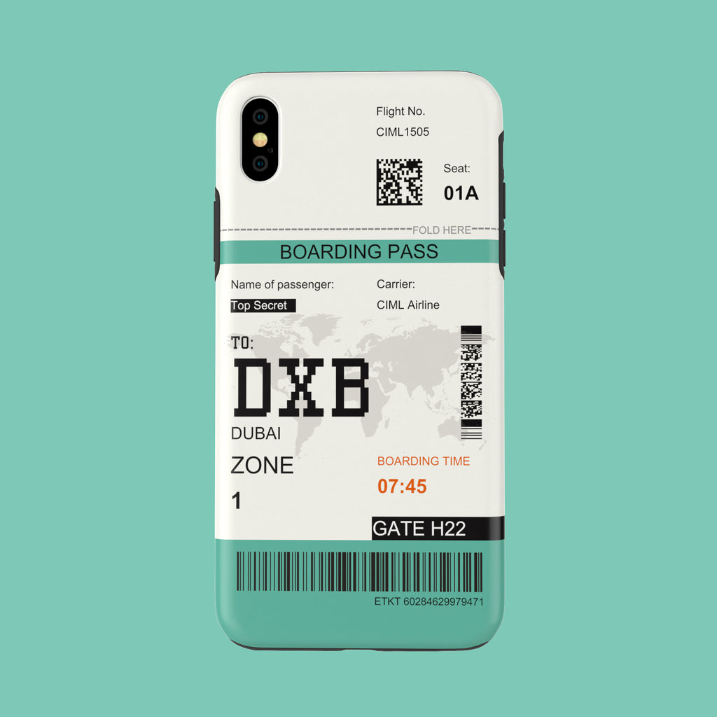 Dubai-DXB - iPhone XS MAX - CaseIsMyLife