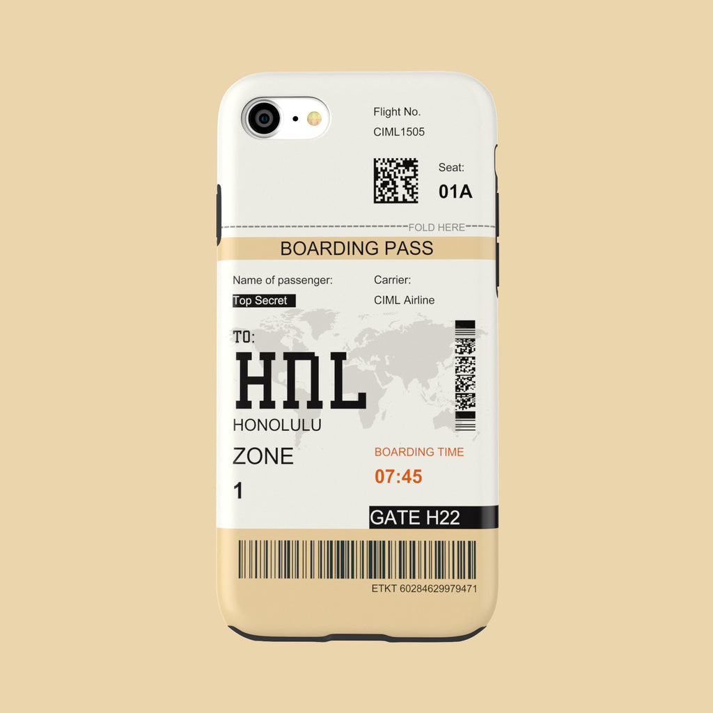 Honolulu-HNL - iPhone SE 2022 - CaseIsMyLife