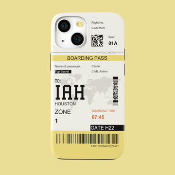 Houston-IAH - iPhone 13 Mini - CaseIsMyLife