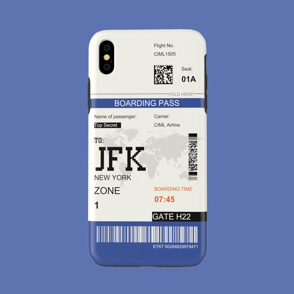 New York-JFK - iPhone XS MAX - CaseIsMyLife