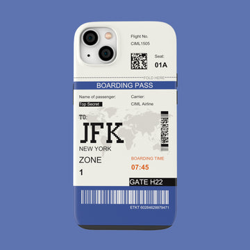 New York-JFK - iPhone 14 Plus - CaseIsMyLife
